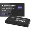 HDMI Skirstytuvas - Qoltec 51797 2x 4K 60Hz