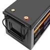 Qoltec LiFePO4 ličio-geležies-fosfato akumuliatorius | 25.6V | 100Ah | 2560Wh | BMS
