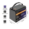 Qoltec LiFePO4 ličio geležies fosfato akumuliatorius | 12,8 V | 150 Ah | 1920 Wh | BMS