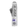 QOLTEC Apsauga nuo viršįtampių Quick Switch 5 lizdai 3m pilka
