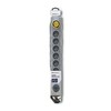 QOLTEC 50168 Apsaugos nuo viršįtampių Quick Switch 8 lizdai pilka 3m