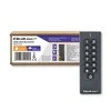 QOLTEC 52440 Kodinė spyna CALISTO su RFID skaitytuvu Kodų kortelės rakto pakabukas Durų skambučio mygtukas IP68 EM