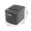 QOLTEC 50256 Receipt spausdintuvas voucher thermal USB