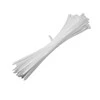 QOLTEC 52236 Daugkartinio naudojimo savaime užsifiksuojantis kabelio raištis 7,2x400mm nailono UV Baltas