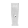 QOLTEC 52236 Daugkartinio naudojimo savaime užsifiksuojantis kabelio raištis 7,2x400mm nailono UV Baltas