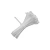 QOLTEC 52230 Daugkartinio naudojimo savaime užsifiksuojanti kabelio juosta 7,2x250 mm nailono UV Baltas