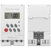 QOLTEC 50629 Elektroninis laikmatis PC0629 DIN bėgiui / LCD