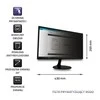 Qoltec Privatumo filtrai RODO | 20'' | 16:10