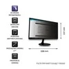 Qoltec Privatumo filtrai RODO | 27'' | 16:9
