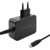 Išorinis Įkroviklis - Qoltec 52385 GaN POWER PRO - 1xUSB-C - 45W Juoda