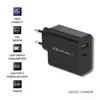 QOLTEC 51717 Įkroviklis 42W 5-20V 2.25-3A USB tipas C PD USB Juodas