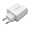 QOLTEC 51718 Įkroviklis 42W 5-20V 2.4-3A USB tipas C PD USB Baltas
