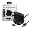 QOLTEC 50632 Išmanusis Smart ID kortelių skaitytuvas SCR0632 USB tipo C