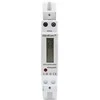 Qoltec 1-fazowy elektroninis licznik | miernik zużycia energii na szynę DIN | 230V | 30A | LCD | 1P