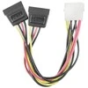 QOLTEC 27618 Qoltec Adapteris cable 20cm POWER MOLEX/2xSATA
