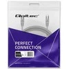 Tinklo laidas Kabelis sujungimo ftp cat5e 2 x rj-45 5 m didelės spartos auksinis ekranuotas Qoltec
