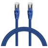 Tinklo laidas Kabelis sujungimo ftp cat6 2 x rj-45 5 m didelės spartos auksinis ekranuotas Qoltec