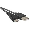 Qoltec USB 2.0 kabelis Type A - Micro USB B 0,25 m