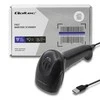 QOLTEC 50866 Barcode scanner 1D CCD USB Juodas