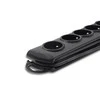 QOLTEC Apsauga nuo viršįtampių su Foot Quick Switch 7 lizdais 1,5 m