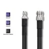 QOLTEC 57027 LMR400 bendraašis kabelis N, RP-SMA kištukas, 3 m