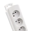 QOLTEC 50276 Maitinimo juosta 5 lizdai 1,8m Baltas