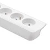 QOLTEC 50276 Maitinimo juosta 5 lizdai 1,8m Baltas