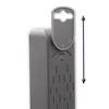 QOLTEC 50292 Maitinimo juosta 6 lizdai 1,8m Baltas-pilkas