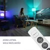 QOLTEC 50297 Maitinimo juosta 6 lizdai 1,8 m Balta pilka
