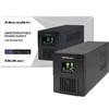 QOLTEC 53771 nepertraukiamo maitinimo linijos interaktyvus monolitas 2000VA 1200W LCD USB