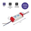 QOLTEC 50933 Qoltec Impulse maitinimo šaltinis | IP20 | 100V-240V | 36W | 12V | 3A