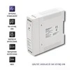 QOLTEC 50907 DIN bėgio maitinimo šaltinis 10W 24V 0.42A Baltas Slim