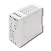 QOLTEC 50911 DIN bėgio maitinimo šaltinis 40W 24V 1.67A Baltas Slim