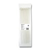 Qoltec saviblokavimo nailoninis kabelių rišiklis 4.8x350 mm baltas 100 vnt