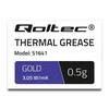 Qoltec Termui laidi pasta 3,05 W/m-K | 0,5 g | Auksas