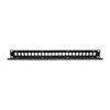 QOLTEC 54479 Patch panel RACK 24 jungtys UTP blank Juodas