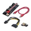 QOLTEC 55508 Riser PCI-E 1x - 16x USB 3.0 ver. 009S Plus SATA / PCI-E 6 pin