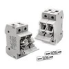 QOLTEC 52583 Saugiklio pagrindas Nuolatinės srovės saugiklis / 2P / 1000V / 20A / 10x38 / saulės