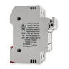 QOLTEC 52584 Saugiklio pagrindas Nuolatinės srovės saugiklis / 2P / 1000V / 30A / 10x38 / saulės