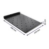 QOLTEC 54473 Tvirtinimo lentyna stovui 490x433mm
