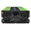 QOLTEC 51945 grynos sinusinės bangos keitiklis, monolitas / akumuliatoriaus įkroviklis / UPS / 6000 W / 3000 W / 12 V iki 230 V / LCD