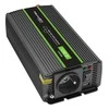 QOLTEC 51937 grynos sinusinės bangos keitiklis, monolitinis / 600 W / 1200 W / 24 V–230 V