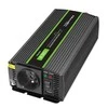 QOLTEC 51933 grynos sinusinės bangos keitiklis, monolitinis / 600 W / 1200 W / 12 V–230 V