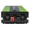 QOLTEC 51942 grynos sinusinės bangos keitiklis, monolitas / akumuliatoriaus įkroviklis / UPS / 1000 W / 2000 W / 12 V iki 230 V / LCD