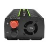 QOLTEC 51936 grynos sinusinės bangos keitiklis, monolitinis / 300 W / 600 W / 24 V–230 V
