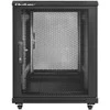 QOLTEC 54519 19 colių RACK spinta / 15U / 600 x 600 x 855 / Perforuotos durys / Plieninis korpusas