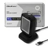 Qoltec 50864 stalinis QR ir brūkšninių kodų skaitytuvas | USB