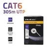 QOLTEC 50359 UTP network cable CAT6 305m PVC pilkas