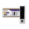 QOLTEC 52448 Kodinė spyna TITAN su pirštų atspaudų skaitytuvu RFID BT 4.0 Kodo kortelės rakto pultelis durų skambutis IP68 EM