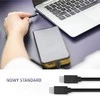 QOLTEC 52350 USB 3.1 tipo C kištukinis kabelis USB 3.1 tipo C kištukinis 1,4 m Juodas